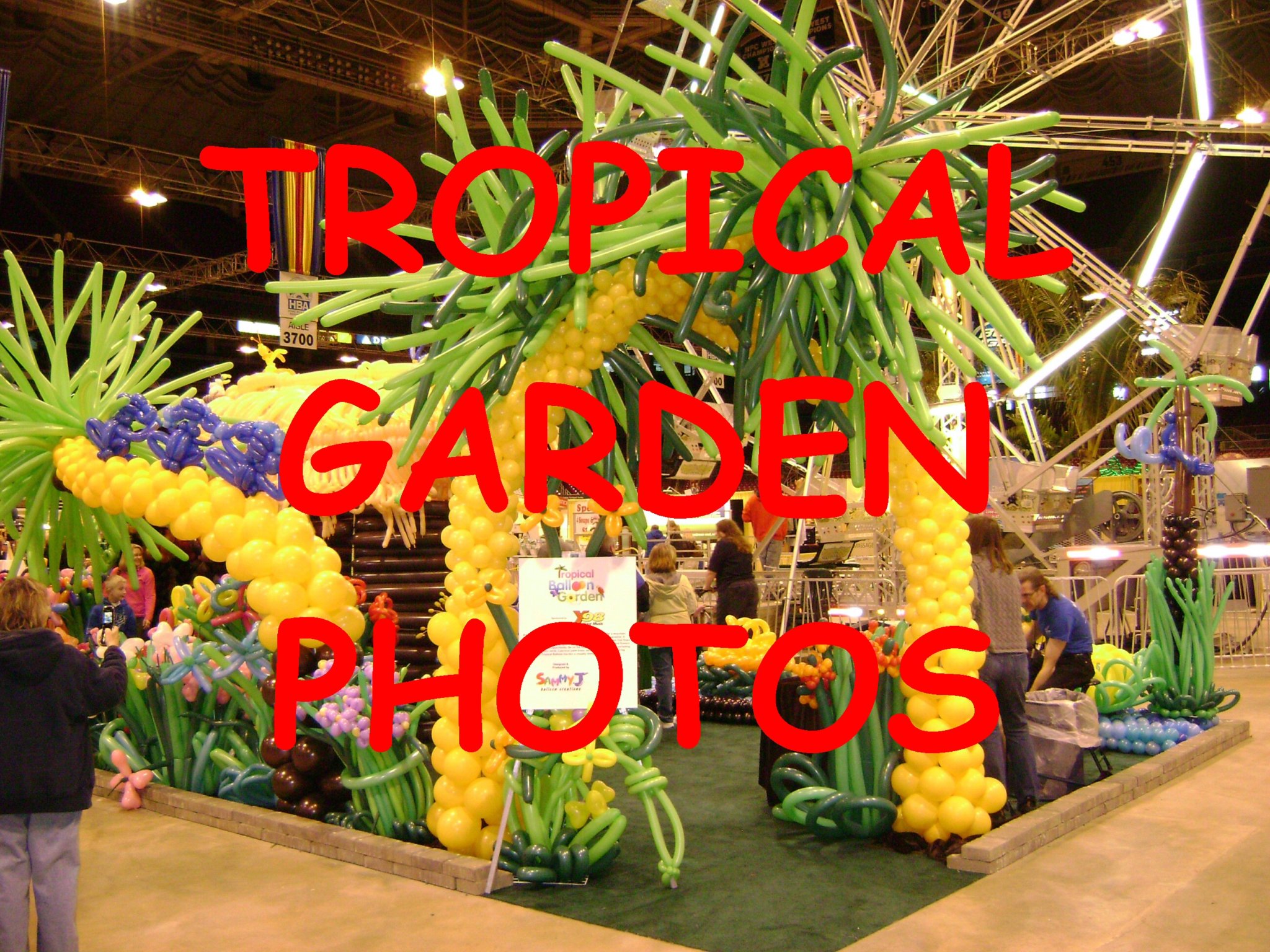 TropiBalloon Garlands St Louis, MOcal Balloon Garden Pictures
